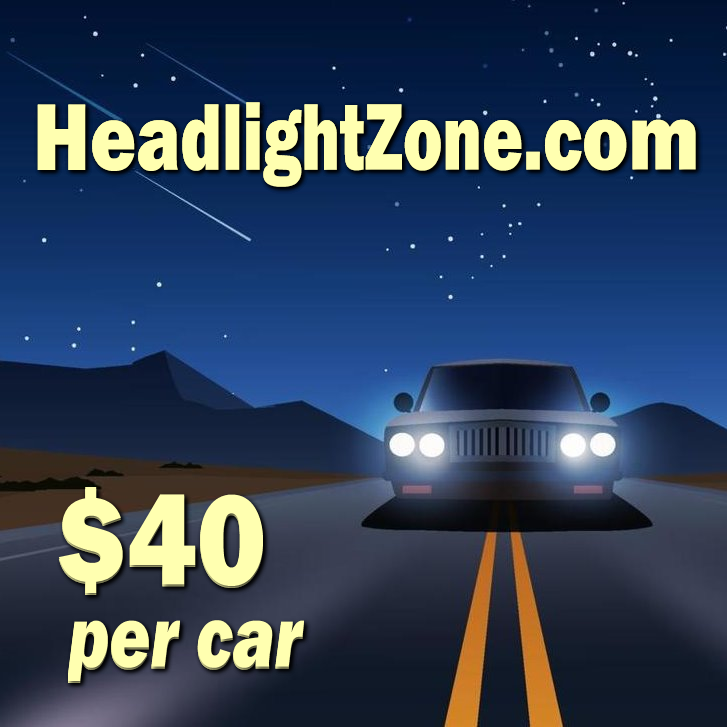 $40 per car ...... 7ft x 7ft .... with Domain Name and .com Address.