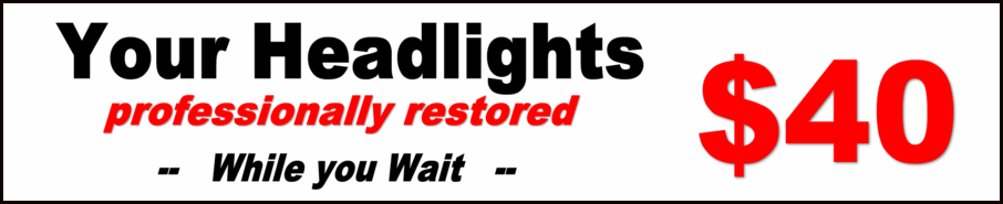 banner - Your Headlights #2 ...... 10ft x 2ft