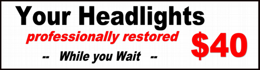 banner - Your Headlights #1 ...... 8ft x 2ft