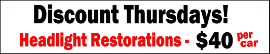 Discount Thursdays! ...... 10ft x 2ft